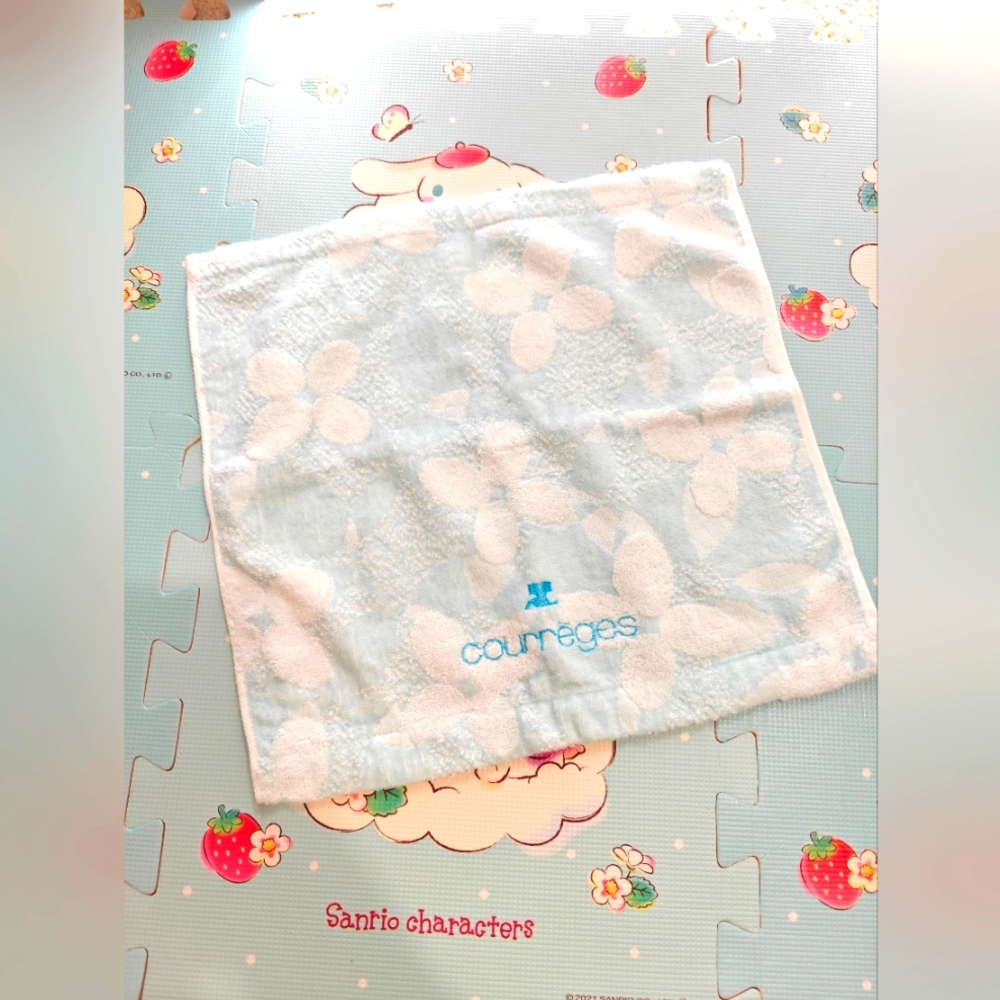 Courreges Face Towel